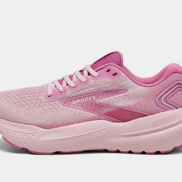 Brooks Women’s Glycerin 21 Neutral Running Shoe - Pink Lady/Fuchsia Pink - W10 - Picture 3 of 9